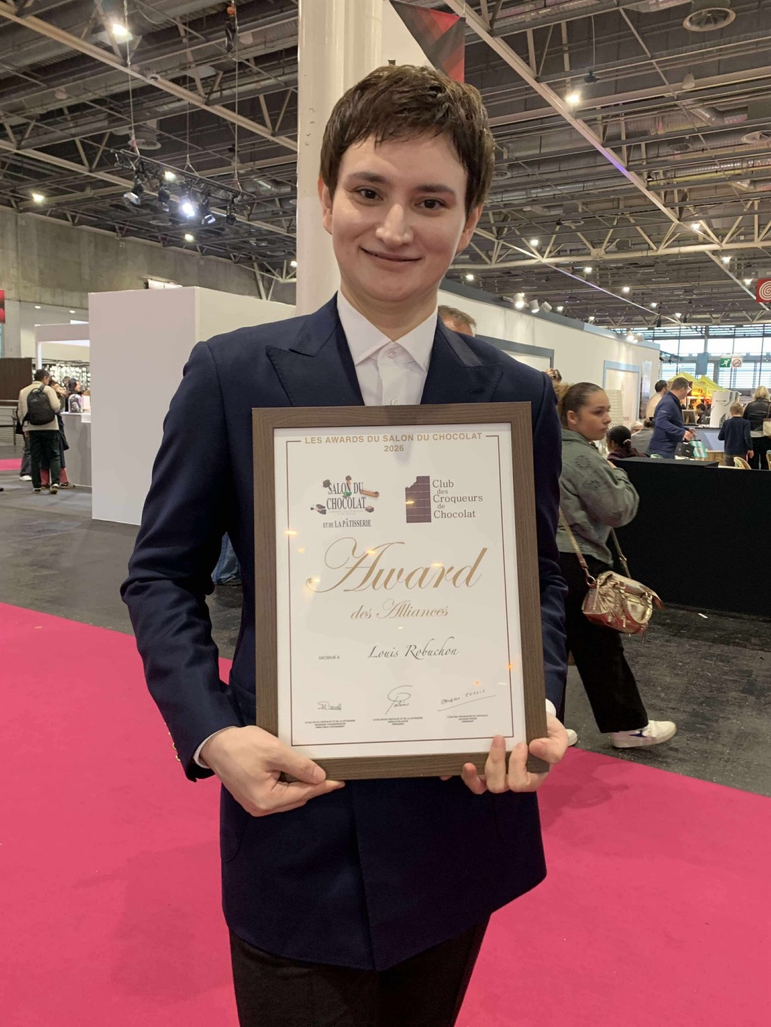 ルイ・ロブションのポートレート